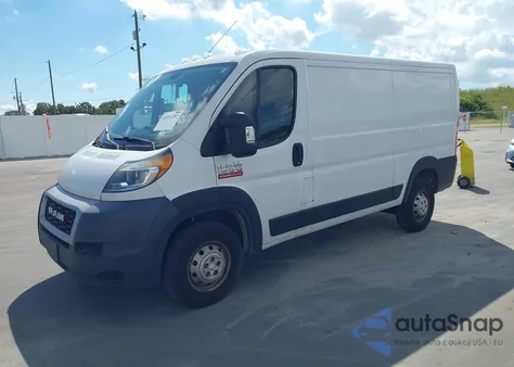 2020 Ram Promaster 1500 Low Roof 136 Wb from USA, damaged, VIN 3C6TRVAG2LE138315